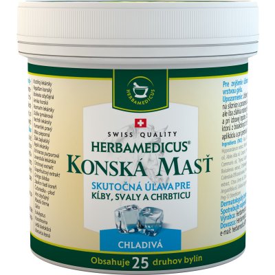 Herbamedicus konská masť chladivá 250 ml