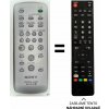 Predátor Sony CMT-CPZ2 náhradný diaľkový ovládač iného vzhľadu.