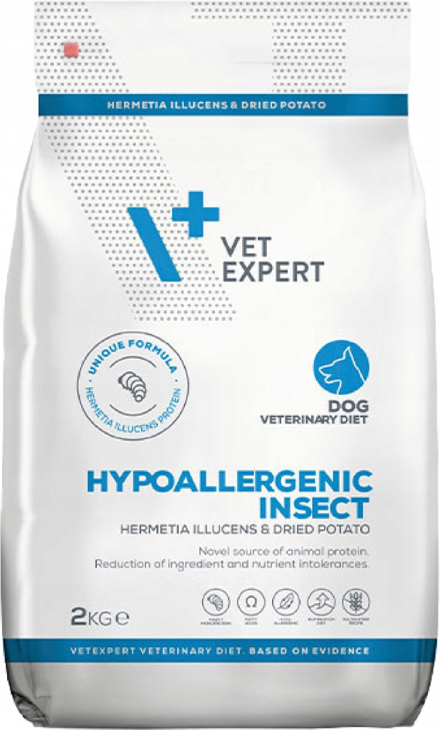 VetExpert VD 4T Hypoallergenic Insect Dog 2 kg