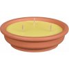 Sviečka proti hmyzu CITRONELLA žardinka 180g d14x4cm - VÝPREDAJ