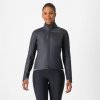 CASTELLI Cyklistická zateplená bunda - FLY DIRECT W - čierna