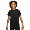 Chlapčenské tričká Nike Boys Pro Dri-Fit Short Sleeve - Čierny (XS)