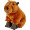 Teddies Kapybara sediaca plyšová 25cm 0m+