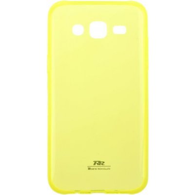 Púzdro Roar Transparent Tpu Case Samsung J500 Galaxy J5 žlté