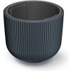 Prosperplast Kvetináč MILLA V antracitový, variant 23,9 cm