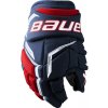 Hokejové rukavice Bauer Supreme FUSE Navy/Red/White Junior 11″
