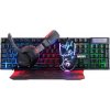 Marvo CM409 EN, sada klávesnice s hernou myšou, podložkou a slúchadlami, US, herná, membránová, drôtová (USB), čierna CM409 EN
