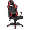 CONNECT IT LeMans Pre červené / herné kreslo / nastaviteľné / koža / pojazdné kolieska / nosnosť 150 kg (CGC-0700-RD)