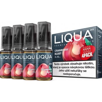 Ritchy Liqua Mix 4Pack Cranberry Blast 10 ml 3 mg