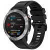 Remienok FIXED Silicone Strap pre Garmin QuickFit 26mm čierny (FIXSST-QF26MM-BK)