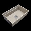 Gamma Decor 7050, 1-komorový granitový drez 700x470x220 mm, béžová, GMA-ZLE000104