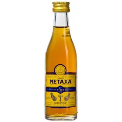 Metaxa 5* 38% 0,05 l (čistá fľaša)