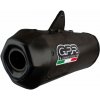 GPR Koncovka výfuku Slip-on GPR PENTAROAD VO.5.1.CAT.PE.BL Matte Black including removable db killer, link pipe and catalyst