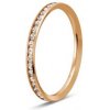 Breuning zlatá eternity obrúčka BR48 04717RG