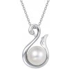 Olivie Strieborný náhrdelník LABUTIA PERLA 5597 Ag 925; ≤4,5 g.