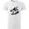 Handel Tričko - Volanie hôr Farba: biela, Veľkosť: 2XL, Strih oblečenia: pánsky
