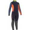 TRIBORD Detská kombinéza z neoprénu 3/2mm Dinghy 500 modro-oranžová