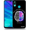 Picasee silikónový čierny obal pre Huawei P Smart 2019 - Brain - White