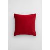 DEKORAČNÁ OBLIEČKA NA VANKÚŠ GANT VELVET CUSHION 50x50 DARK RED