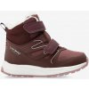 Dievčenské čižmy Viking Footwear Equip Defence Warm WP 2V - grape/antique rose