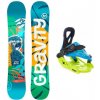 Gravity Ace detský snowboard + Raven s160 snb viazanie - 118 cm + vázání XS (EU 30-33)