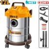 INGCO Priemyselný vysávač 12 l 800 W