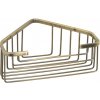 GEDY 2483-44 Smart rohová polica do sprchy, 20 x 8 x 15,1 cm, bronz
