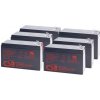 Batérie pre UPS (6x CSB HR1234W F2)