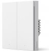 AQARA Smart Wall Switch H1 EU (No Neutral, Double Rocker) (WS-EUK02) - Zigbee vypínač s dvojitým relé
