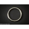 Mr. S Leather Metal O Cock Ring 2.25″, O-ring pre strap-on postroje