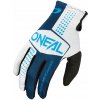 Priedušné cyklistické rukavice O'neal Matrix modro-biele, veľkosť S (19-20cm)