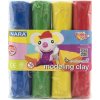 Teddies Plastelína / Plastelína Nara 4 farby, 460 g