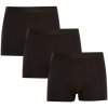 3PACK pánske boxerky Nedeto čierne (3NDTB001) L