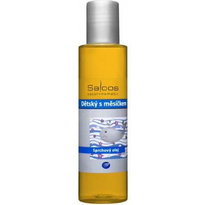 Detský sprchový olej s nechtíkovým extraktom Saloos Objem: 125 ml