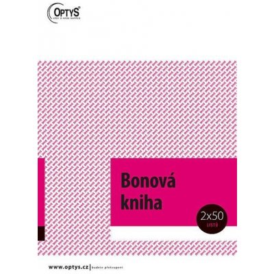 Optys 1264 Bonová kniha A4 100 listů