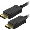 AlzaPower Core DisplayPort 1.2 4K tienený 2m čierny APW-CBDP120B