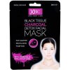 Xpel Body Care Black Tissue Charcoal Detox Facial Mask plátýnková pleťová maska 28 ml pro ženy