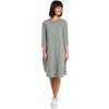 Dámske šaty BeWear B083 šedá XL BeWear 5903068416934