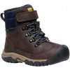 KEEN KANIBOU WP JR java/naval academy US 4 / EU 36,0 / UK 3 / 22,5 cm; Hnědá obuv