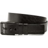 Black Hand 120-98 pánsky čierny kožený opasok šírka 38 mm EUR 105