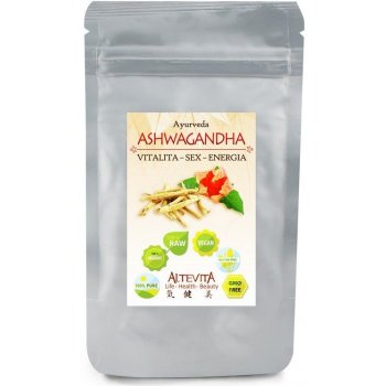 Altevita Ajurvéda bylinný prášek Ashwaganda vitalita-sex-energie 60 g