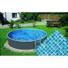Planet Pool 30669 Náhradná bazénová fólia Mosaic pre bazén priemer 3,6 x 0,92 m