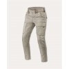 REVIT nohavice jeans CARGO BRANT SF Extra Short sand - 34