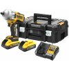 DCF961H2T DEWALT 18V AKU BEZUHLÍKOVÝ RÁZOVÝ UTAHOVÁK 1/2