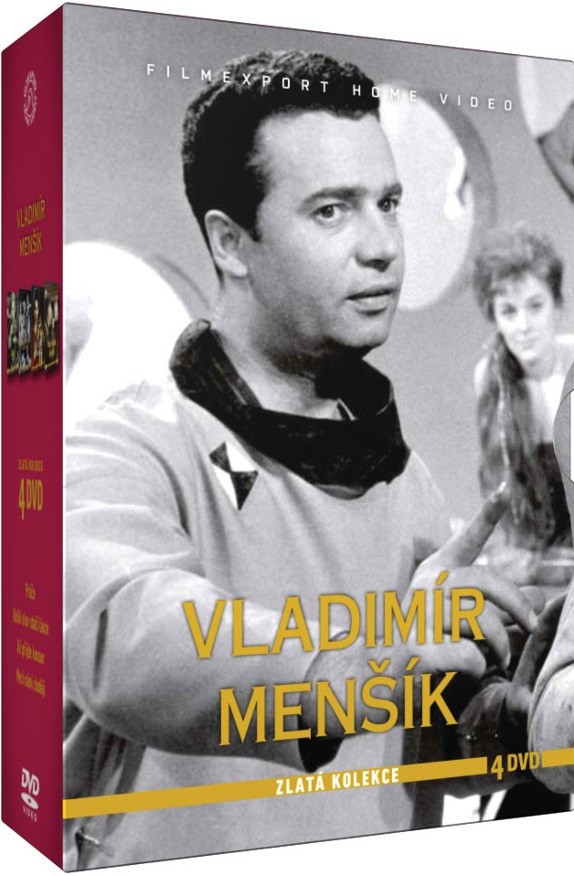 Vladimír Menšík - Zlatá kolekce 4 DVD