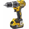 DeWALT Náradie - 18V AKU Vŕtačka s príklepom, 2x aku 5,0 Ah XR DCD796P2