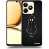 Picasee silikónový čierny obal pre Realme C53 - Ghost 2