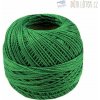 Vyšívacia priadza Perlovka, zelená