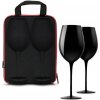 Puzdro s pohármi na víno diVinto - Black