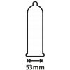 Secura Extra Feel 53 mm (12 ks), tenké kondómy
